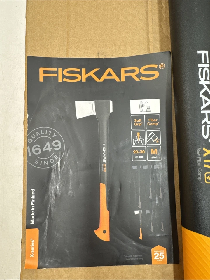 Fiskars Spaltaxt X17  M Axt, 60cm, Antihaftbeschichtet - Bild 4 von 4