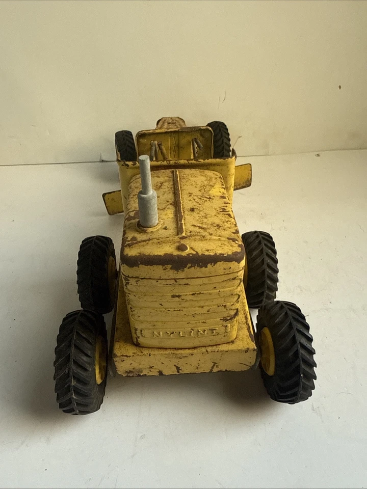 Vintage 1960’s Ny-lint Nylint Road Grader Pressed Steel (24) - Image 2 of 4