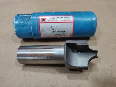 Rock River Tool, TYPE 274116, Circle Radius, CORNER ROUND END MILLS FOR STEEL