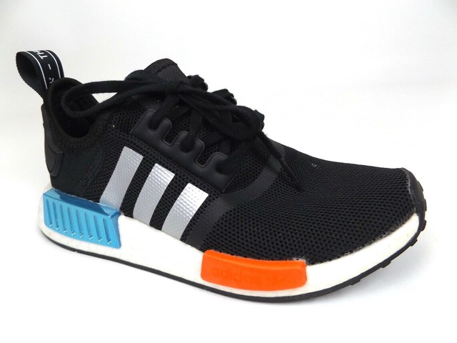 Adidas NMD R1 with box black size 6Y W7 