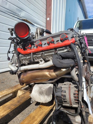 2008 2009 Audi S5 4.2L V8 Engine / Motor Code ID CAUA 178k (TESTED RUNS GREAT) - Picture 15 of 20