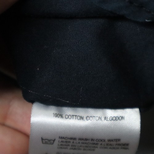 International Report Button Shirt Mens Medium Black Flip Cuff Geometric AOP Club - Picture 11 of 15