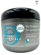 Design Essentials Nutriment RX Pea Sprout Creme Hairdress For Relaxed Hair 4 oz