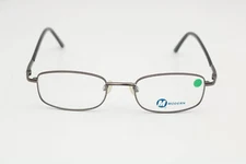 Modern Optical Aries Gunmetal Rectangle Eyeglasses Frames 50-20-145