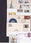 Albert Einstein physics FDC choice Bulgaria Germany Israel San Marino Serbia USA