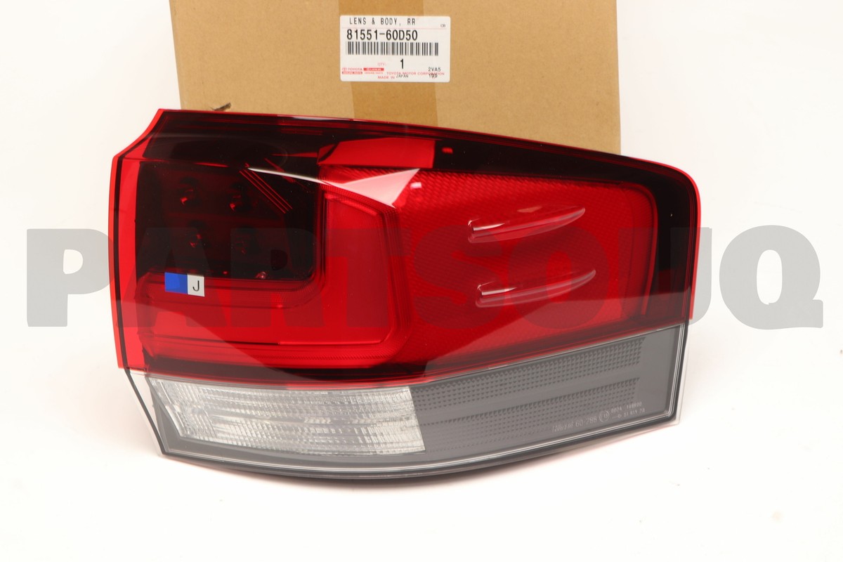 8155160D50 Genuine Toyota LENS & BODY RR 81551-60D50 | eBay