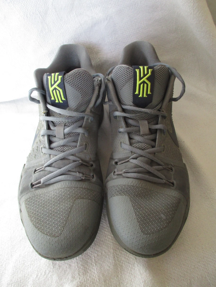 Kyrie 3 hotsell cool grey mens
