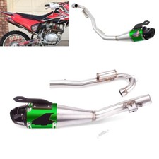 SISTEMA MARMITTA SCARICO RACING TUBO ACCIAIO INOX PER HONDA CRF230F 2008-2020