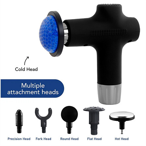 MYCHWAY Cordless Hot and Cold Percussion Deep Tissue Fascia Massager Gun Relax