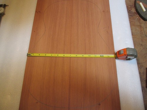 Caja de resonancia acústica/clásica Redwood Tonewood, conjunto Luthier #51 - Imagen 3 de 4