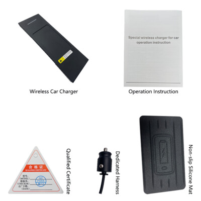 For Audi Q5 SQ5 2010-2017 Center Console Phone Wireless Fast Charging Pad