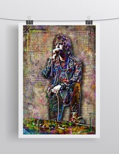 JULIAN CASABLACAS of THE STROKES 24x36inch Poster Strokes Tribute Free Shipping