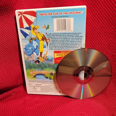 CURIOUS GEORGE 2 Follow That Monkey family film movie dvd 2010