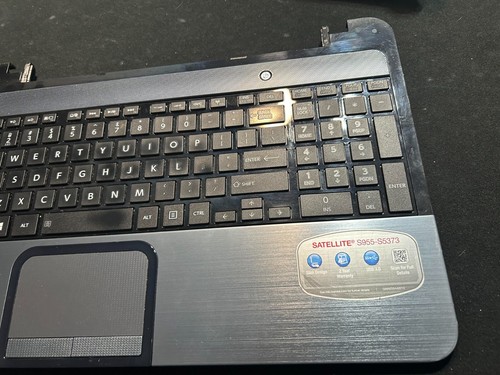 OEM TOSHIBA L950 L955 S950 S955 Laptop Palmrest Keyboard Touchpad V000300210 - Picture 4 of 5