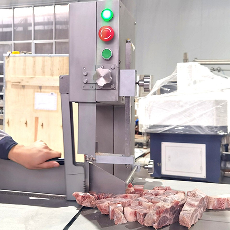 Kolice Commercial Meat Bone Saw Machine, Electric Frozen Meat Cutter