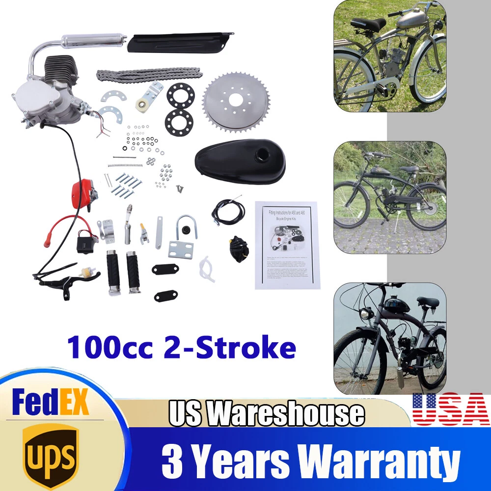 Hydraulic Handle 100CC Bicycle Motorized 2 Stroke Gasoline Bike