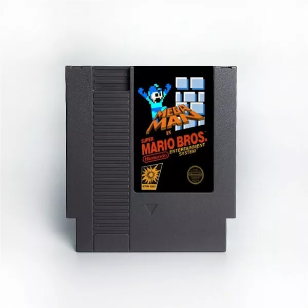 Super mini games sfc 8 bits jogo nintendo mario bros megaman