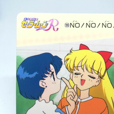 199 Minako Aino Ami Mizuno Sailor Moon Card Super R S BANDAI