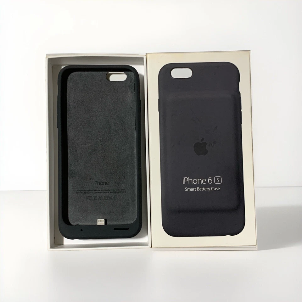 iPhone 6s/6 智能电池外壳 木炭 灰色 A1585 "开箱" — 第 3/4 张图片