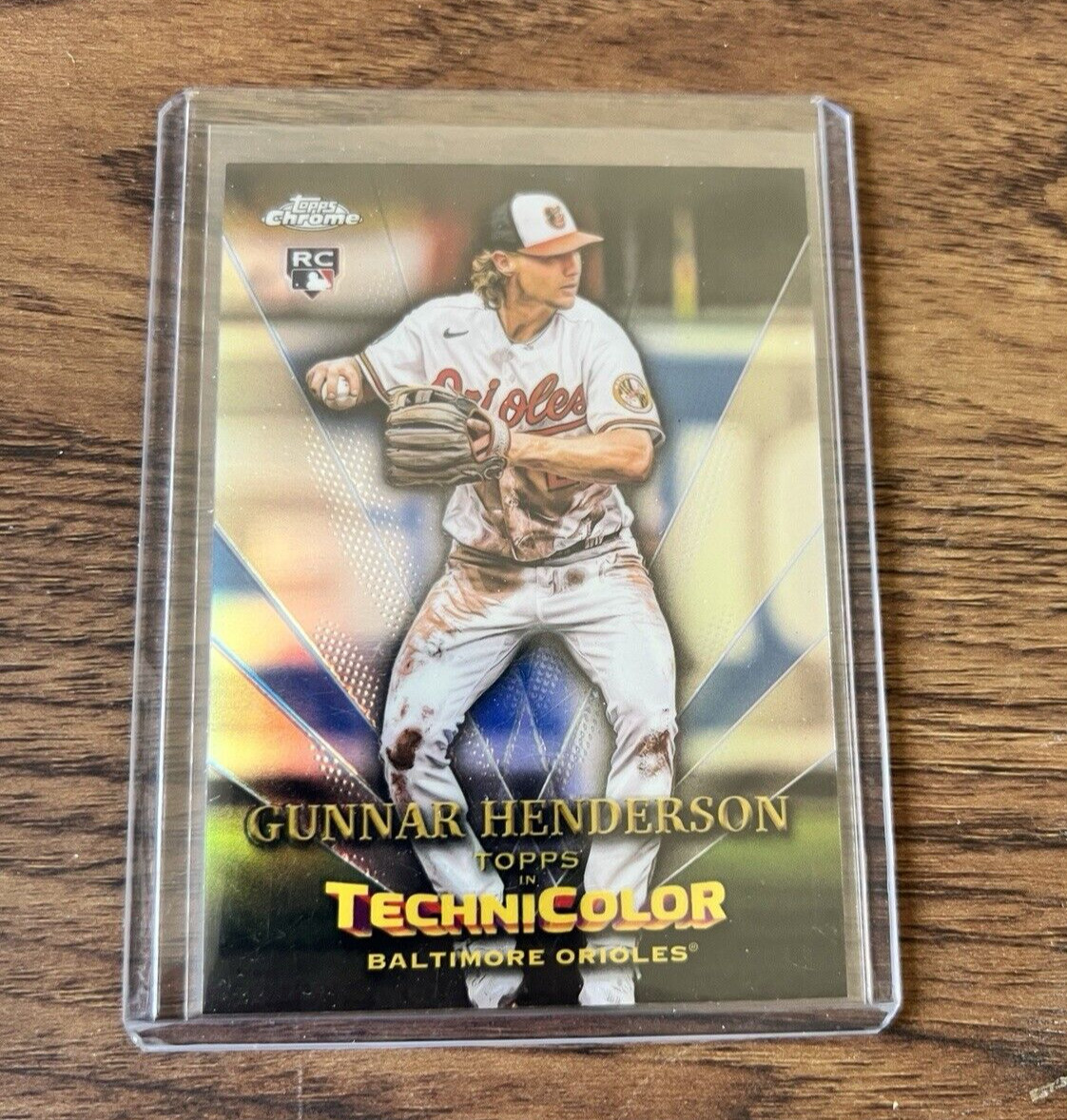2023 Topps Chrome Gunnar Henderson RC Technicolor Baltimore Orioles