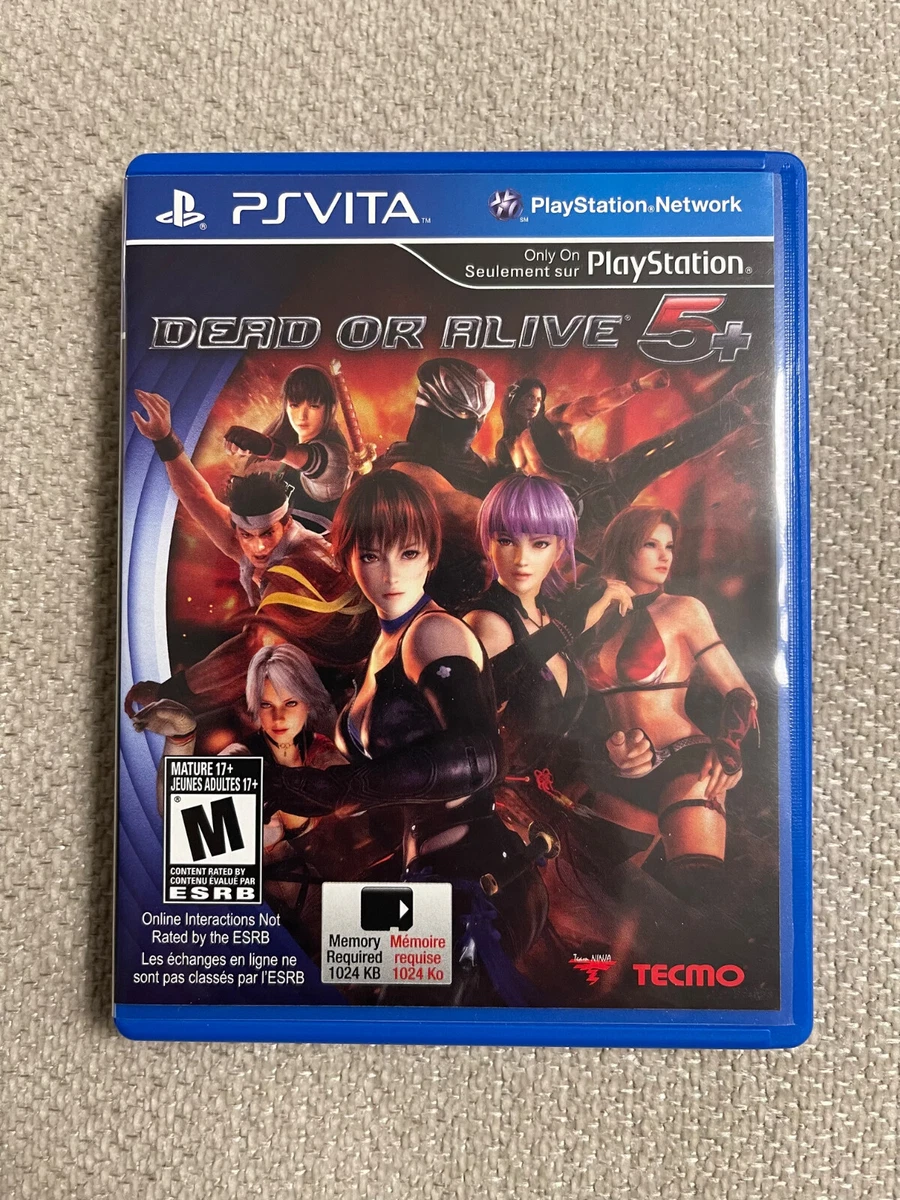 Jeu Dead Or Alive 5+ Pour PS Vita, PAL, Français, Bon état
