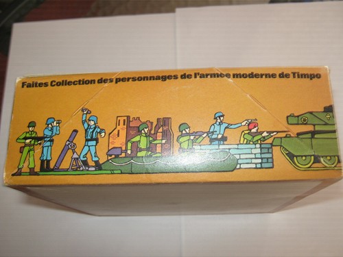 Timpo German 2nd series paratroopers box of 6 -3 short - 3 long boots near mint - Picture 11 of 12