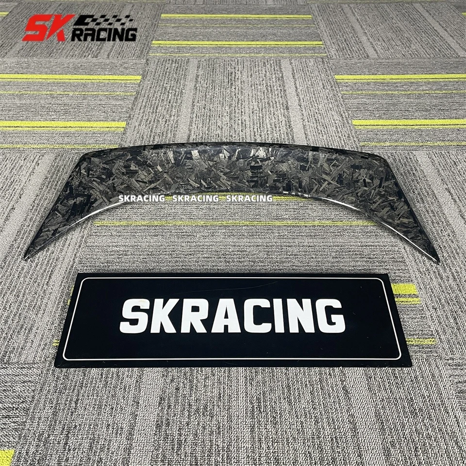 Forged Carbon Fiber Rear Trunk Spoiler Wing For 2014-2018 BMW i8 Coupe New Style - Image 4 of 4