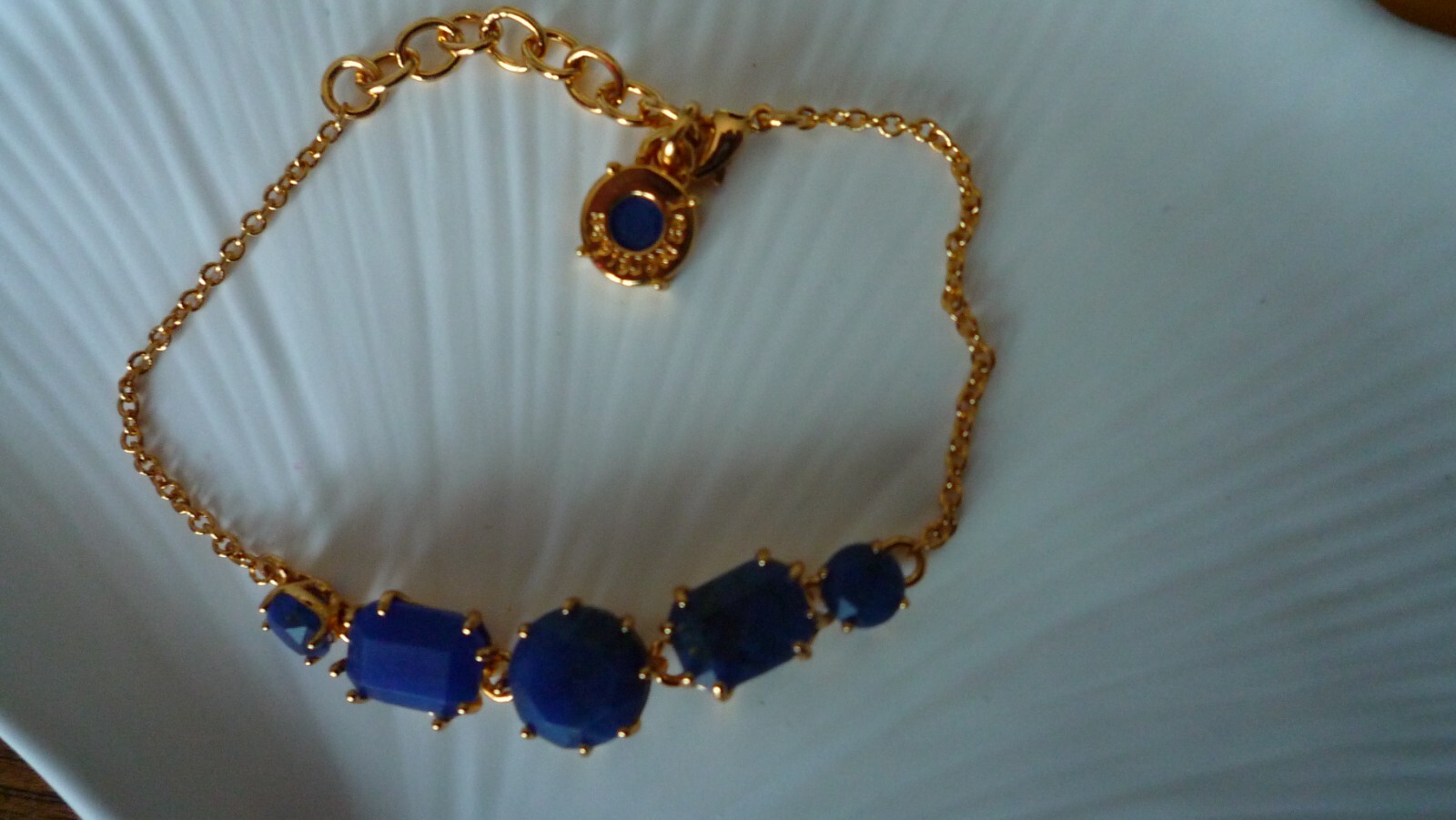 Bracelet Les Néréides bleu mat et diamantine pour illuminer vos soirées d'été