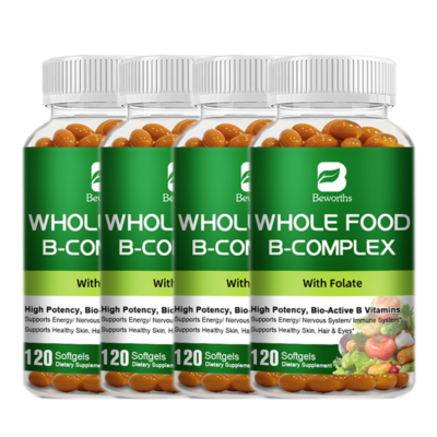 #ad #ad Vitamin B Complex 120 Capsules B1B2B3B5B6B7B9B12 Immune Support Pills $22.07