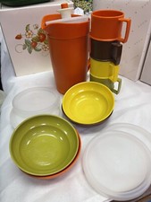 Vintage Mini Party Set Tupperware Toys Kids Playset No Box. GUC
