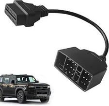 Adapter Fit for OBD1 to OBD2 22pin to 16pin Diagnostic Size: 22pin for Toyota