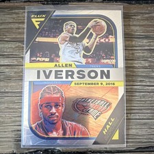 Panini 2022-23 Flux Hall Influx Insert Allen Iverson #4 Philadelphia 76ers