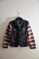 La blues Women  s Denim Jacket Size M