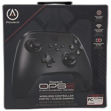 Powera Ops V1 Wireless Controller For Pc And Cloud Gaming, Gamepad, Wired Video