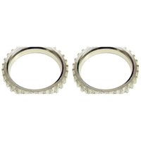 2X Mapco ABS-RINGE Vorne Beidseitig Passend FüR Opel Corsa Links+Rechts | 76711