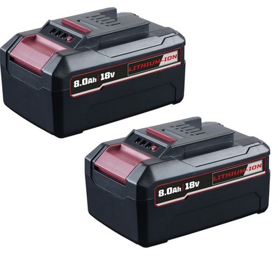 2x 8,0Ah Akku Für Einhell 18V Ersatzakku POWER X-CHANGE Lithium PXC Batterien DE