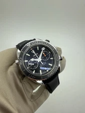 2011 Omega Seamaster Black Chrono Rubber Watch 232.32.46.51.01.003 w/ Cards
