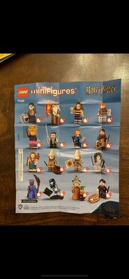 Lego Minifigures - Harry Potter - Series 1 - Tick Sheet/Check List