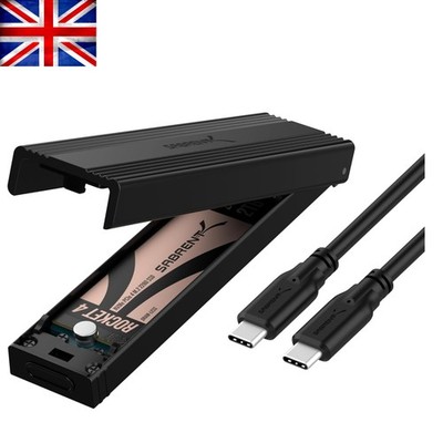 Aluminium M.2 NVMe Gehäuse - 10Gbps USB SSD Adapter für vielseitigen Einsatz