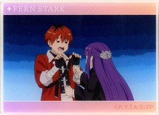 Frieren Seal Sticker B. Fern & Stark Funeral Acrylic Trading Card