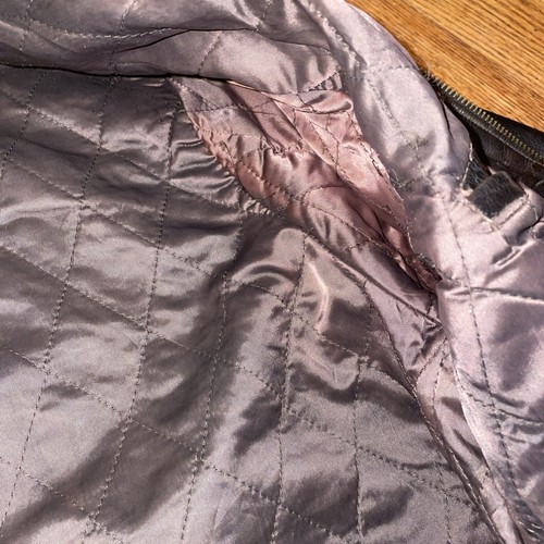 BANANA REPUBLIC BRAUNE BOMBER LEDERJACKE GR. L/XL Full Zip Vintage - Bild 15 von 24