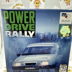 Atari Jaguar - Power Drive Rally - CIB - BRAND NEW / FACTORY SEALED