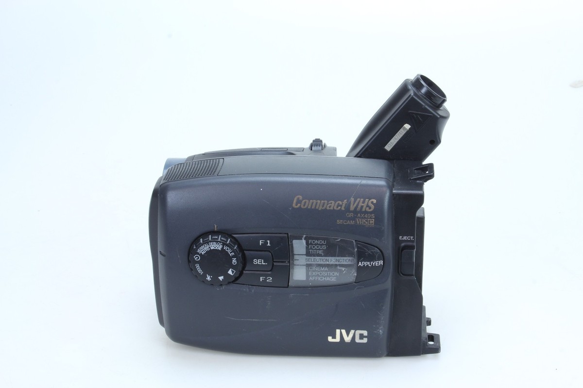 Camescope JVC GR-AX49S Compact VHS - Pour Pièces Détachées, Vintage Japon