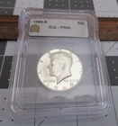 1969-S Kennedy Half Dollar 40% Silver PR69 ICG