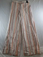 7th Avenue Pants Women' Size Small Design Studio New York Multicolor Stripe NEW