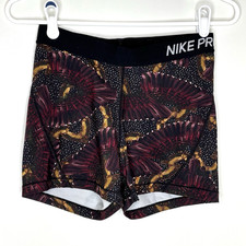 Nike Pro Dri-Fit Women's M Medium running shorts Fitted Elastic 26" Waist