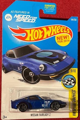HOT WHEELS NEED FOR SPEED NISSAN FAIRLADY Z BLUE 184/250. SEE COMBINED OFFERS!