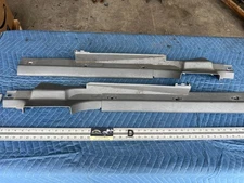 1989-1995 Volvo 740 940 Sedan Right & Left Door Sill Trim Pair Gray OEM #3673EM