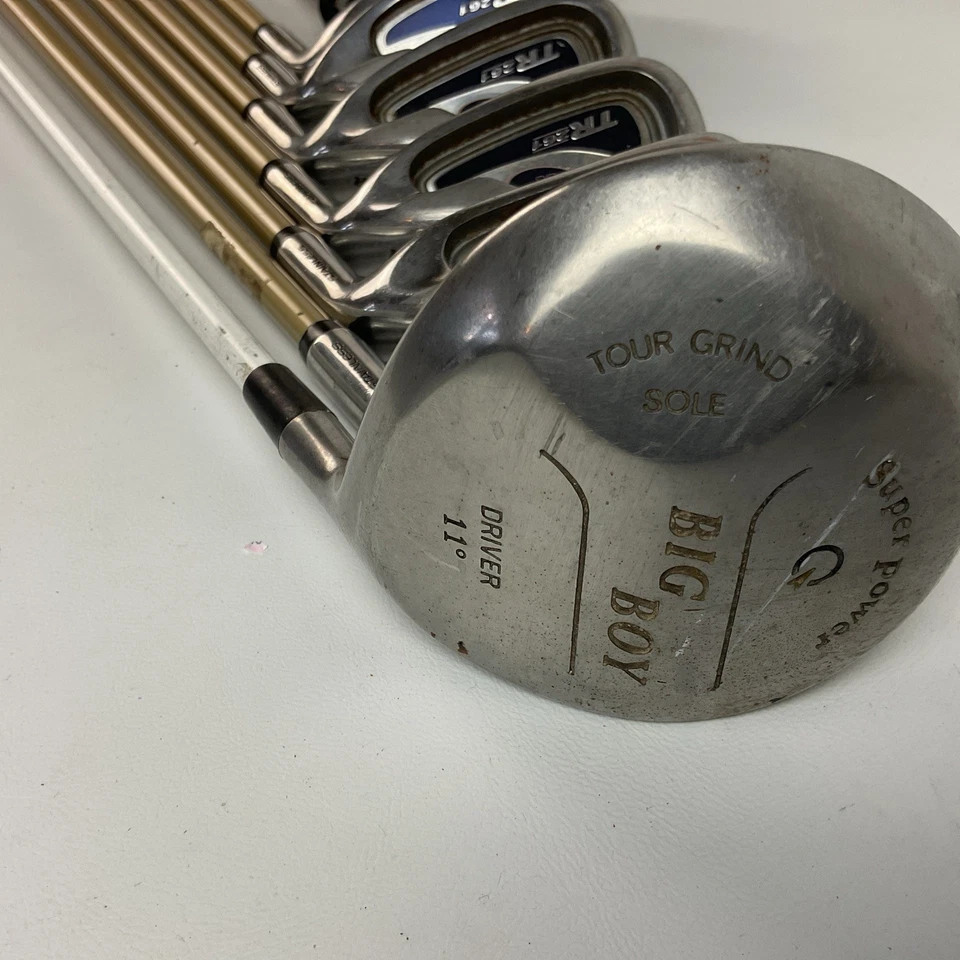 Jack Nicklaus Golden Bear TR261 Iron Set RH 6-9, Sw,pw Big Boy Driver & 2 Hybrid - Image 2 of 4
