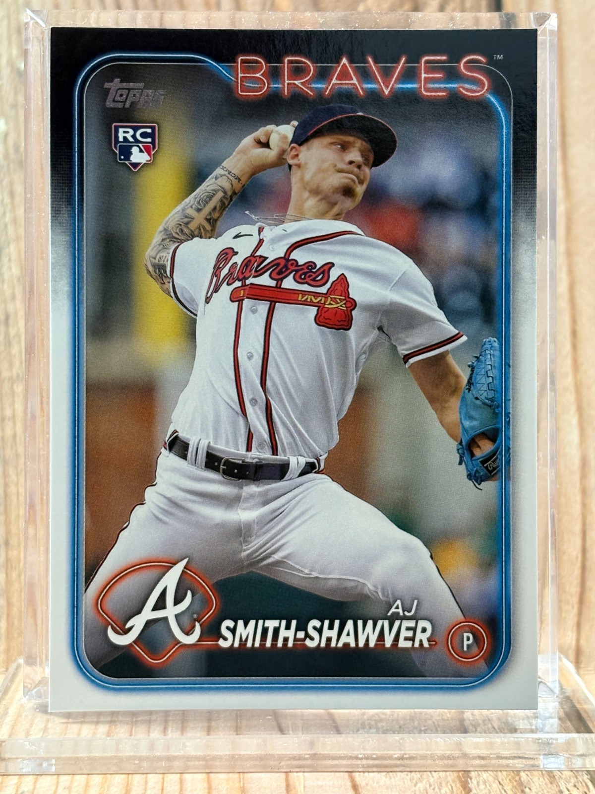 AJ Smith-Shawver 2024 Topps #117 Atlanta Braves
